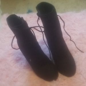Black Carlos booties